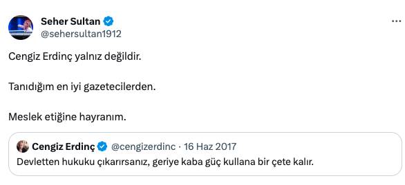 Gazeteci Cengiz Erdinç'in gözaltına alınmasına ilk tepkiler 4